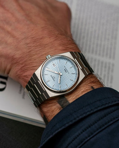 Tissot PRX Powermatic – Ice Blue Dial | 7AA Ultra Premium