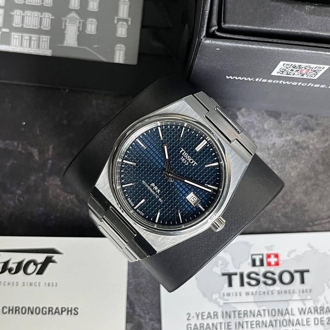 Tissot PRX Powermatic – Deep Blue Dial | 7AA Ultra Premium