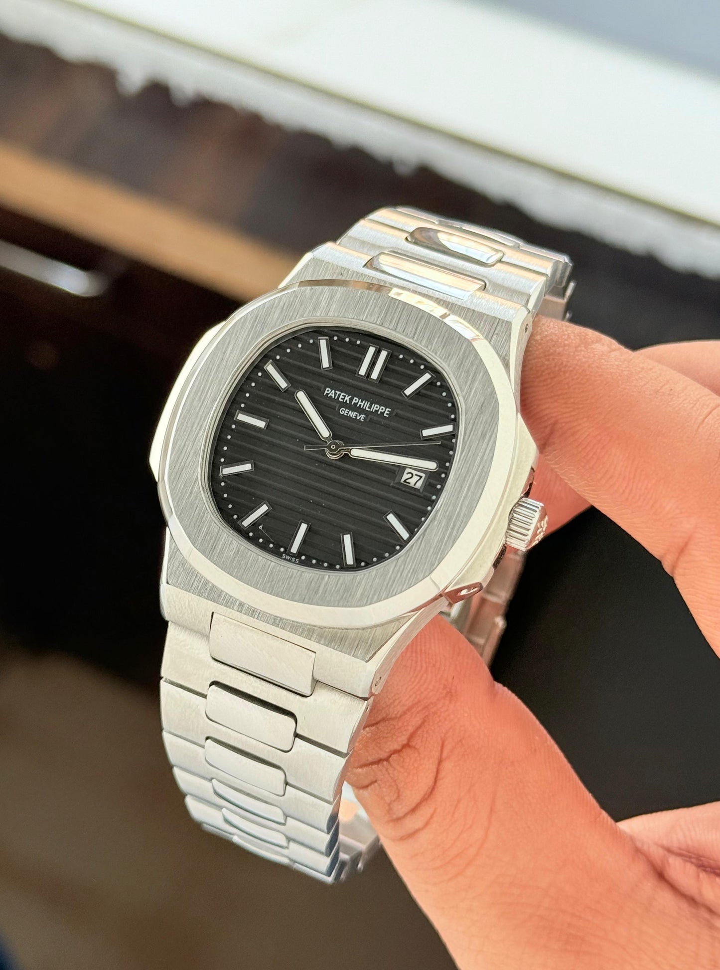 Patek Philippe Nautilus 5711/1A-010 | Black Dial | Automatic Luxury Watch