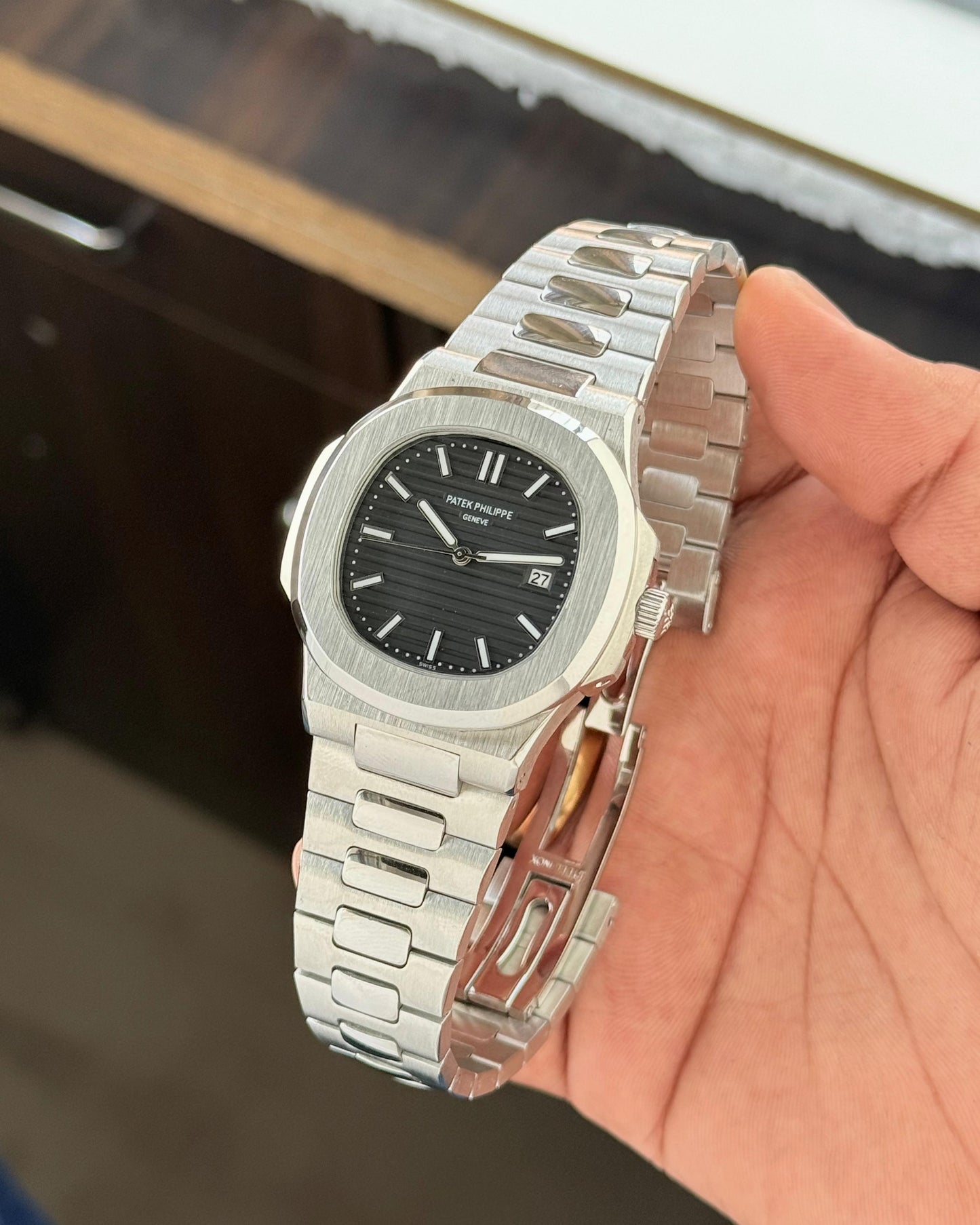 Patek Philippe Nautilus 5711/1A-010 | Black Dial | Automatic Luxury Watch
