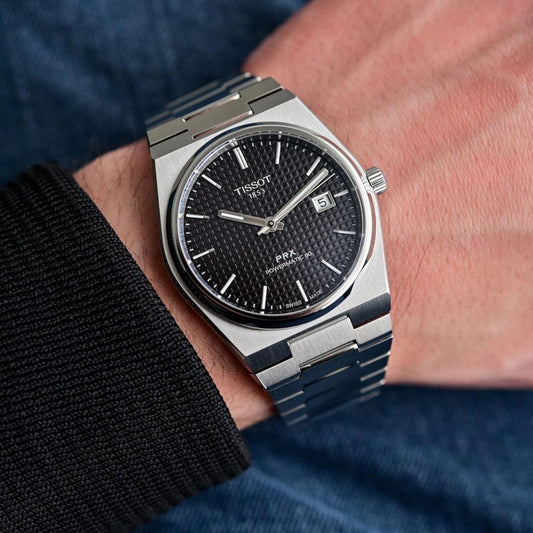 Tissot PRX Powermatic – Classic Black Dial | 7AA Ultra Premium